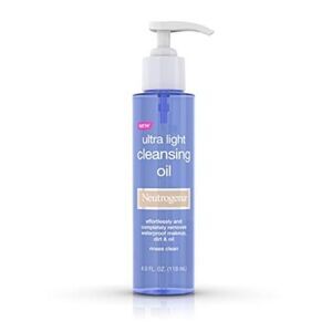 Neutrogena NEW Ultra Light Facial Cleansing Oil & Makeup Remover